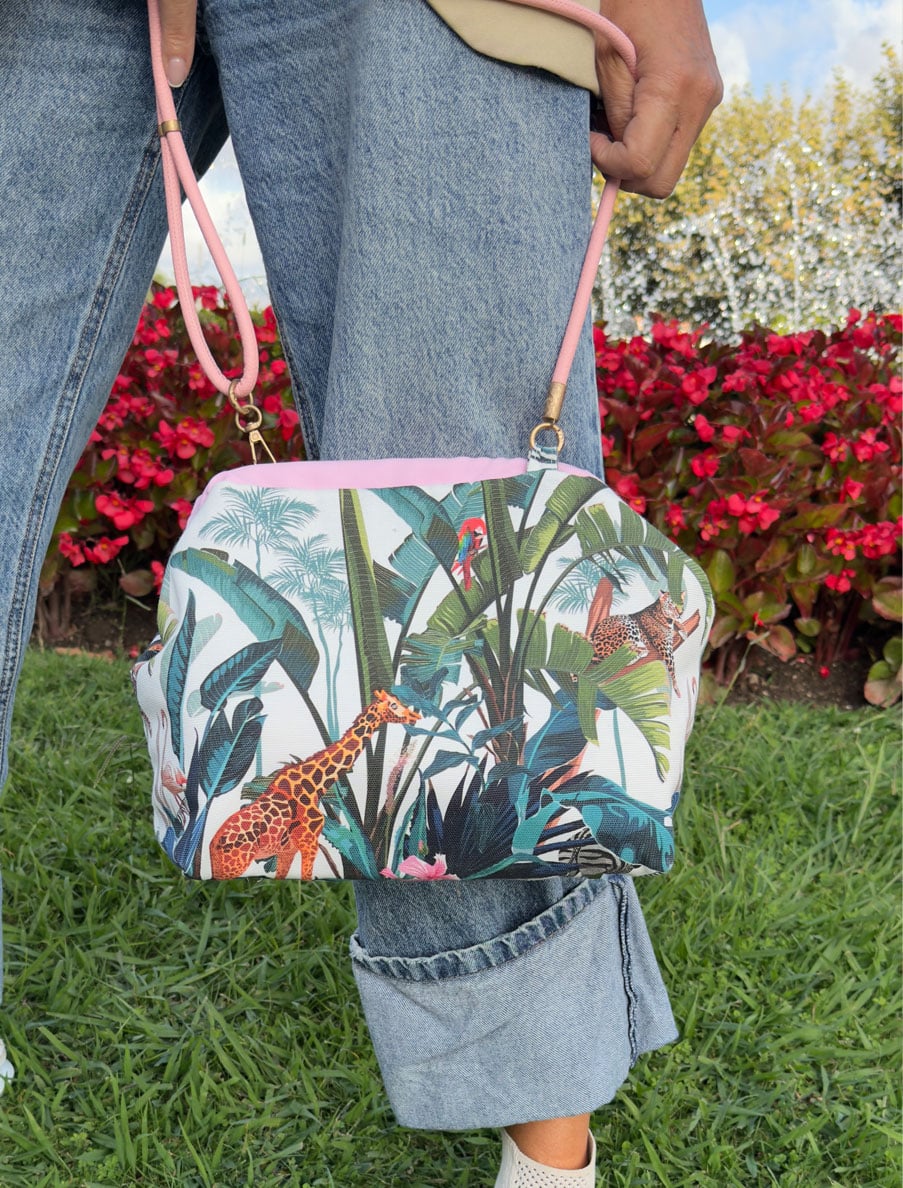 bolso hecho a mano sula and frida boquilla tubular amazonas