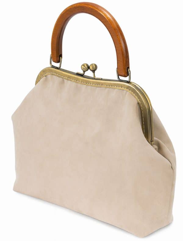 bolsos hechos a mano sula and frida boquilla de metal con asa de madera Praga