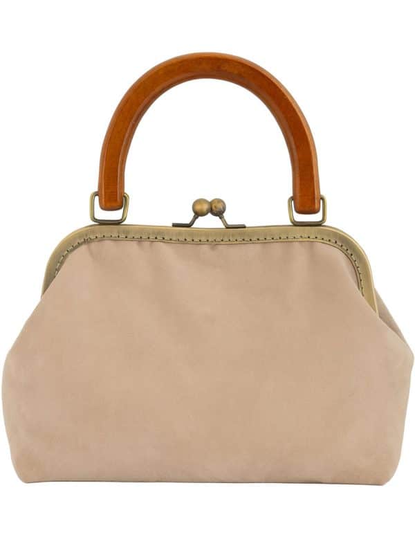 bolsos hechos a mano sula and frida boquilla de metal con asa de madera Praga