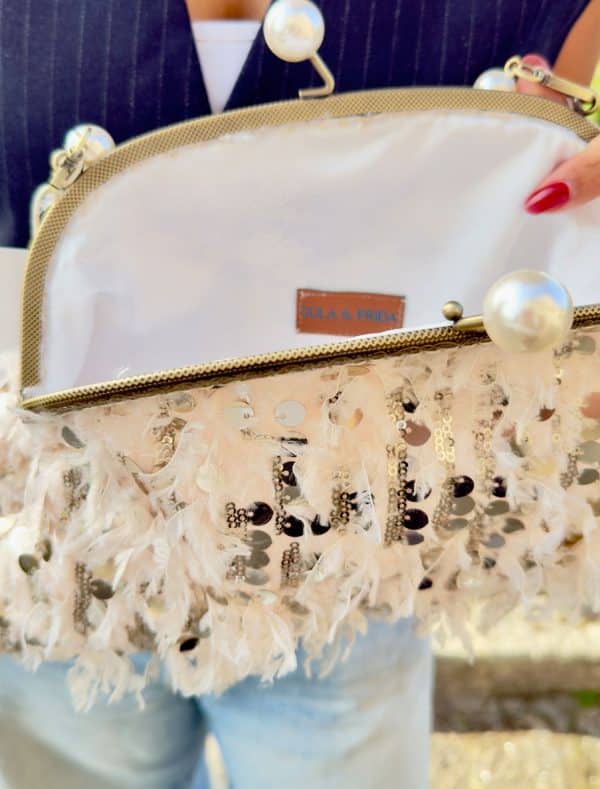 bolsos hechos a mano sula and frida boquilla de metal cosida a mano Barcelona