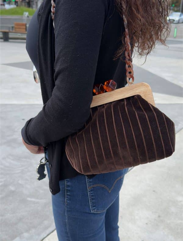 bolsos hechos a mano sula and frida boquailla de madera Africa