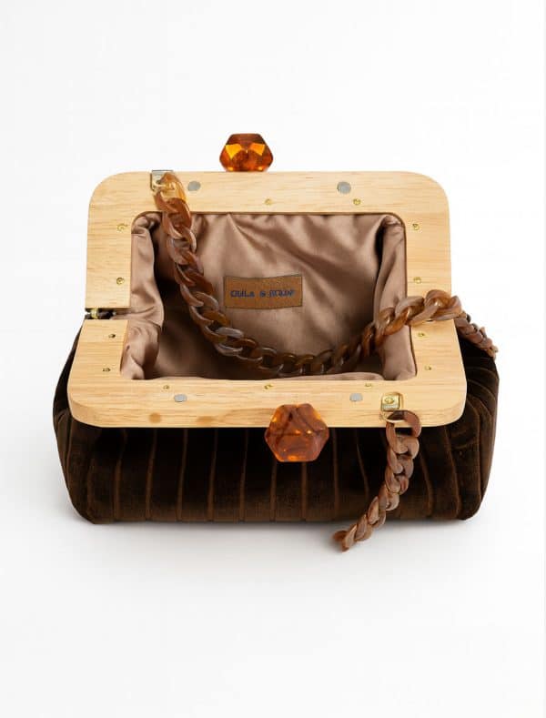 bolsos hechos a mano sula and frida boquailla de madera Africa