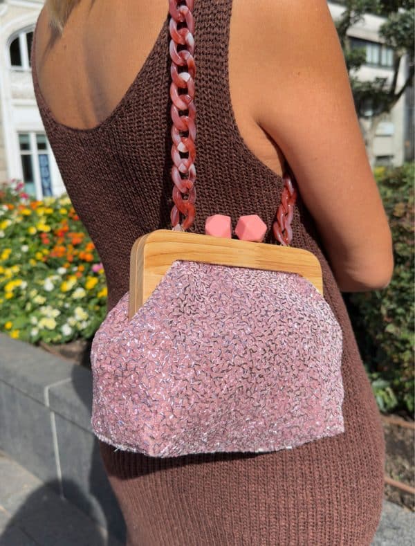 bolsos hechos a mano sula and frida boquailla de madera Capri