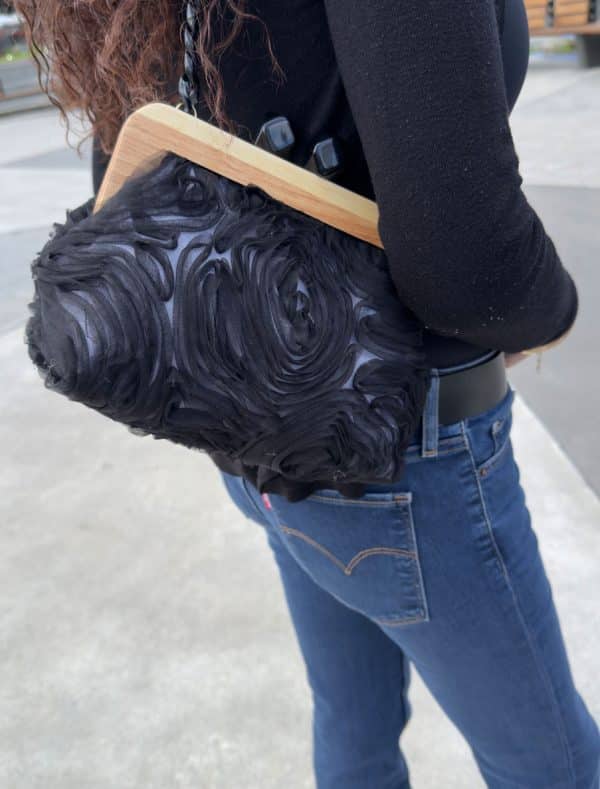 bolsos hechos a mano sula and frida boquailla de madera Congo