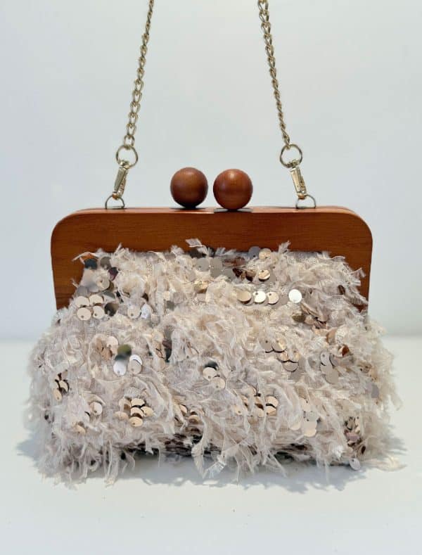 bolsos hechos a mano sula and frida boquilla de madera Dakar