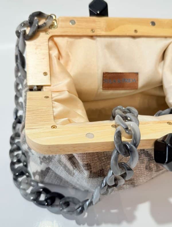 bolsos hechos a mano sula and frida boquailla de madera Lyon