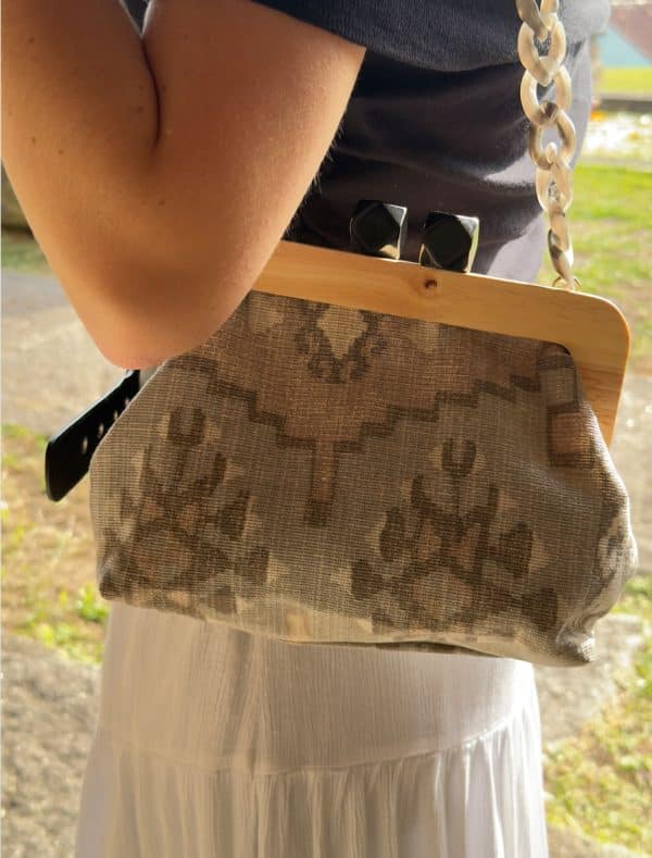 bolsos hechos a mano sula and frida boquailla de madera Lyon