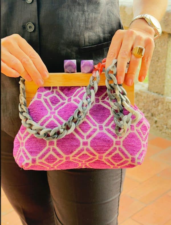 bolsos hechos a mano sula and frida boquailla de madera Suiza