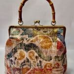 bolsos hechos a mano sula and frida boquilla de metal con asa de bambú Asturias