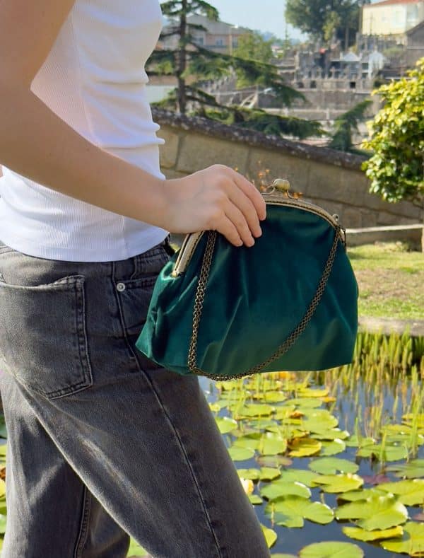 bolsos hechos a mano sula and frida boquilla de metal cosida a mano Manchester