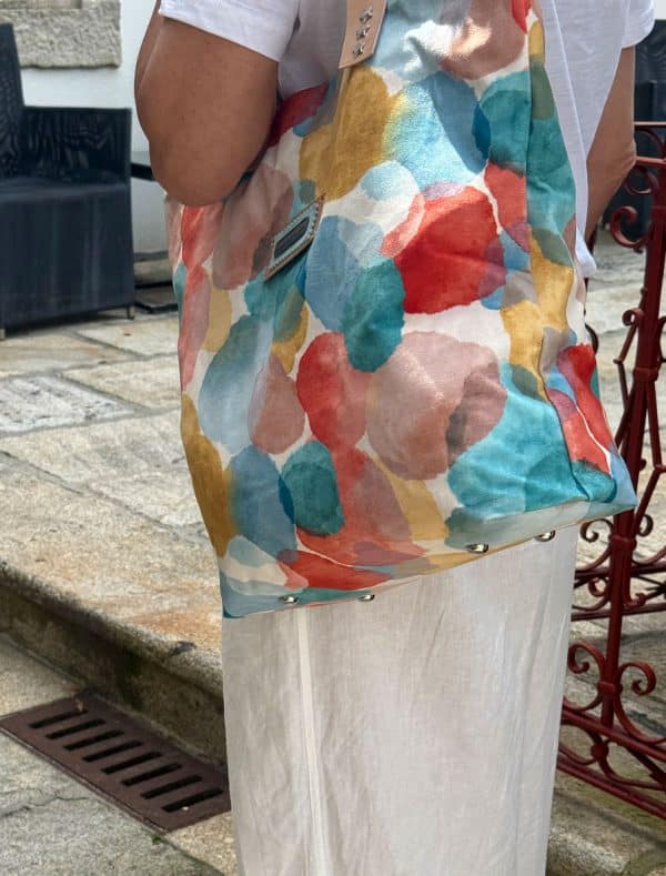 bolsos hechos a mano sula and frida tote bag Capri