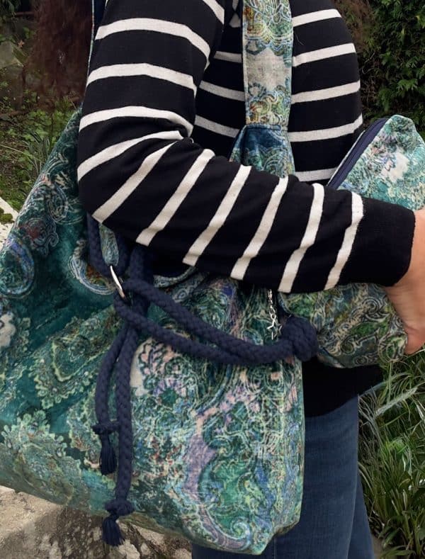 bolsos hechos a mano sula and frida reversible Toulouse